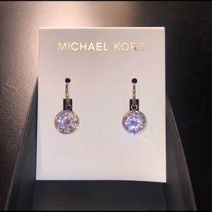 NWT Michael Kors crystal earrings